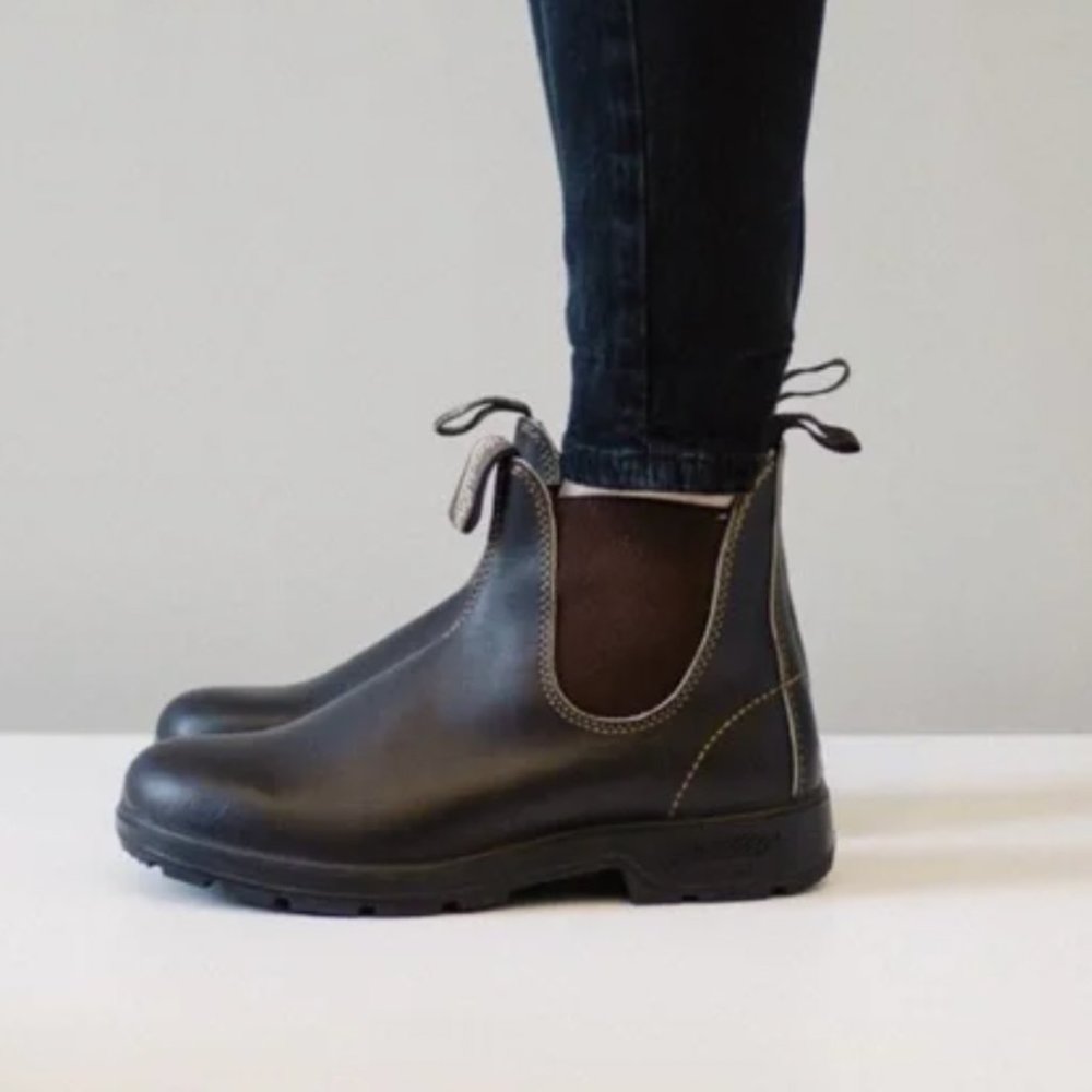 Blundstone 500 boots size 8.5 AUS Brown Men's